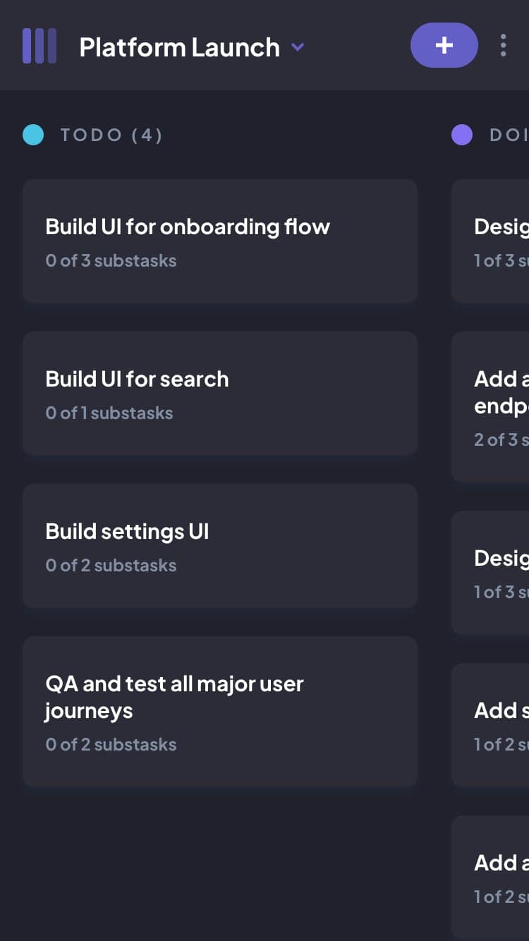 Kanban Task Management App